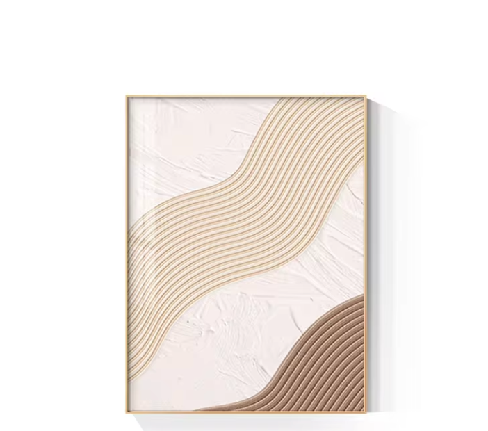 Liv Nordisk Abstraktes Kunstplakat
