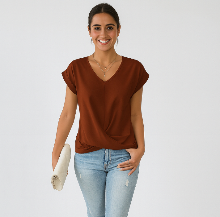Erika Damen Sommerbluse – Zeitloses Design, bequem & stilvoll