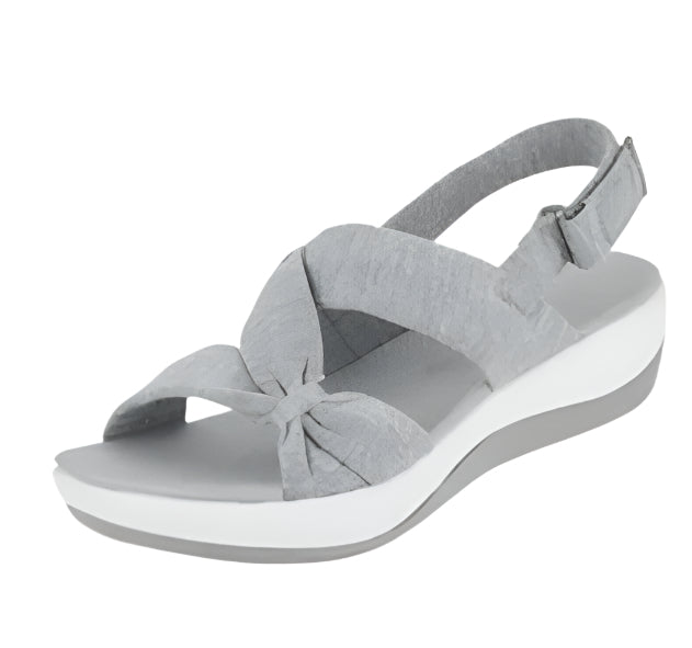 Valeriia - Slingback Keilhalschuhe mit Schleifendetails für mühelos schicke Eleganz