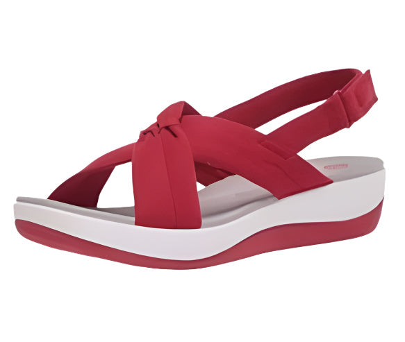 Valeriia - Slingback Keilhalschuhe mit Schleifendetails für mühelos schicke Eleganz