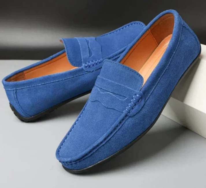 Michael Klassische Leder Slipper