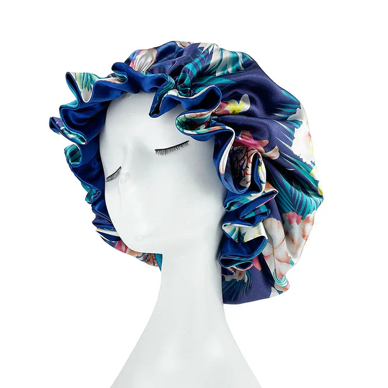 Helen - Stilvolle Satin Schlafhaube