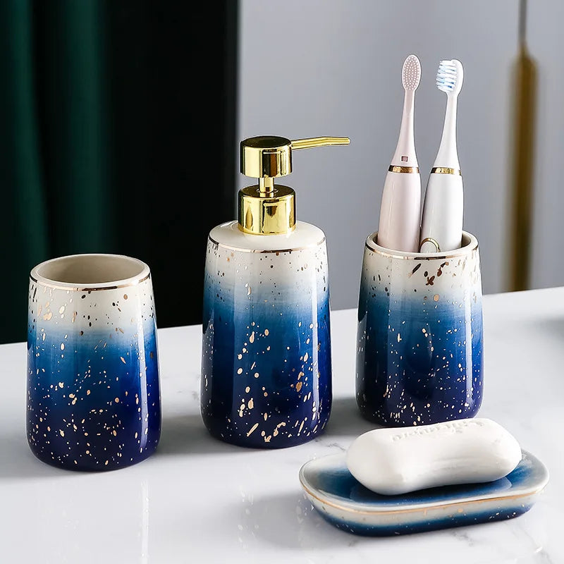 LuxKeram Badezimmer-Set aus Keramik