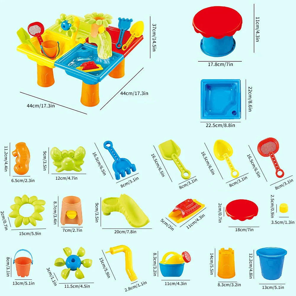 SunnyScoops - Strand- und Poolspielzeug-Set