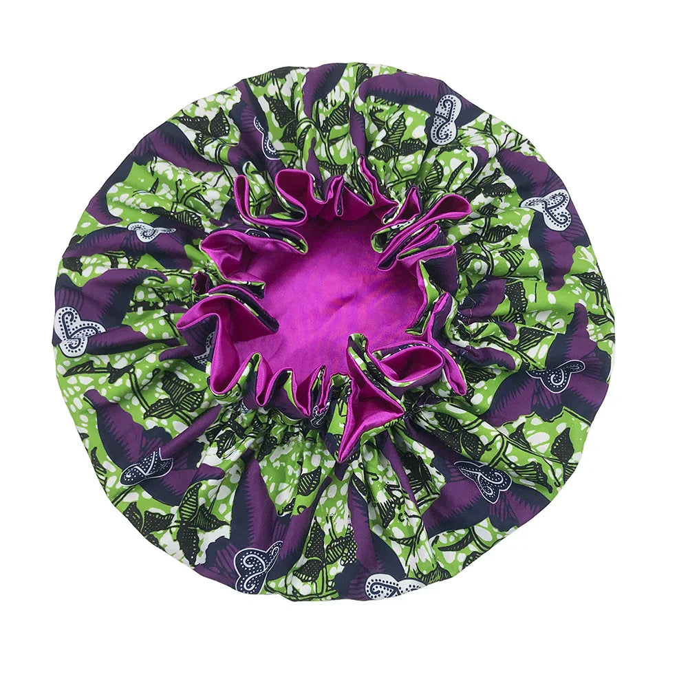 Helen - Stilvolle Satin Schlafhaube