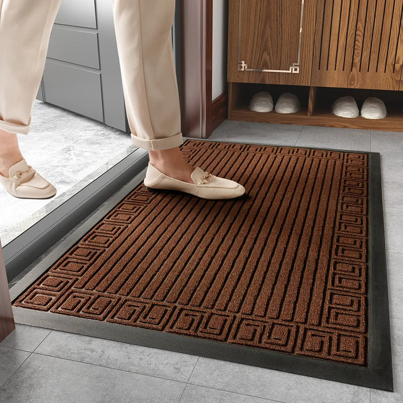 LinjeLuxe Eingangsteppich – Elegantes & Funktionales Design