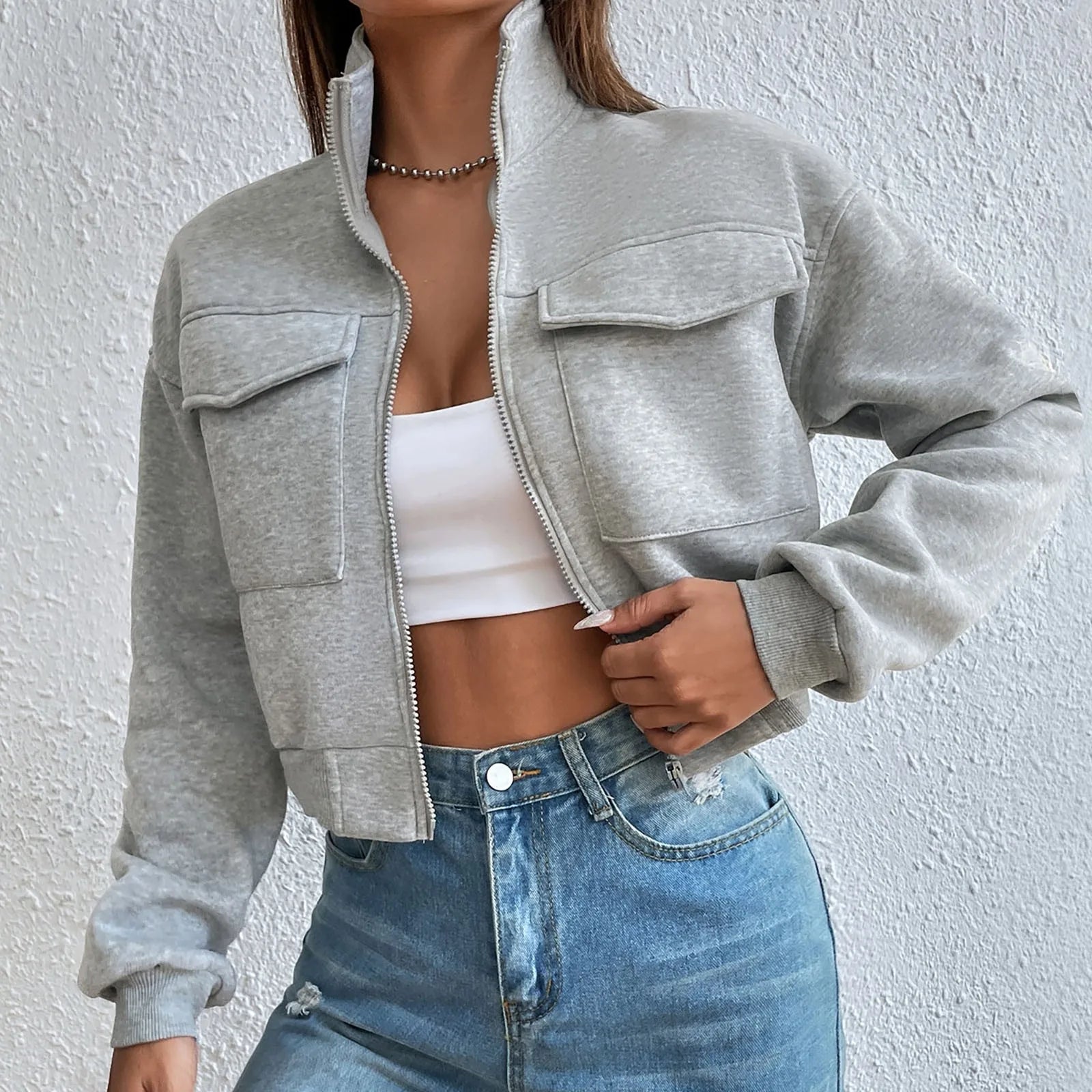 Linea Kort Damenjacke mit Komfort und Taschen