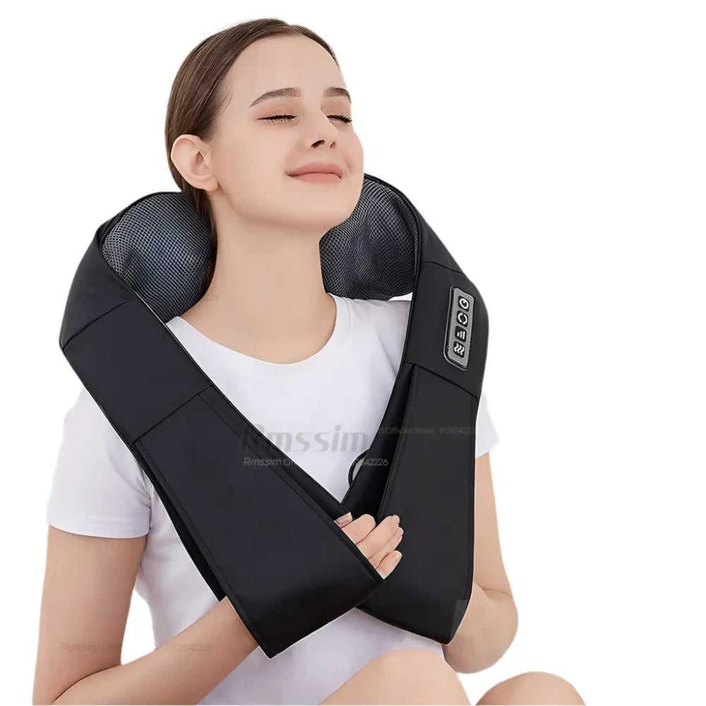 RelaxPro Multifunktionales Tiefenwärmemassagegerät für Nacken, Rücken, Schultern und Beine