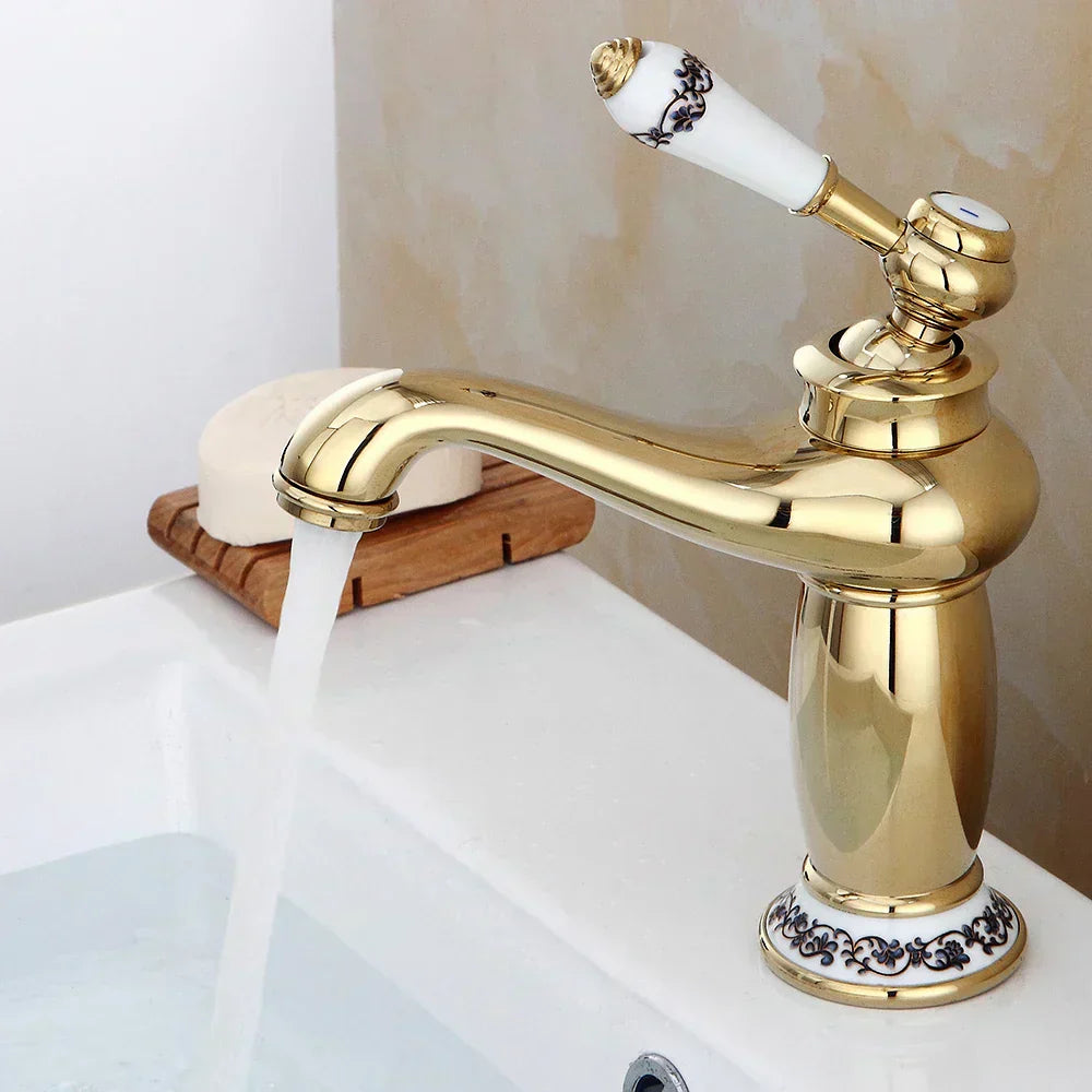 RetroGlans Badezimmerarmatur im Vintage-Design mit einfacher Installation