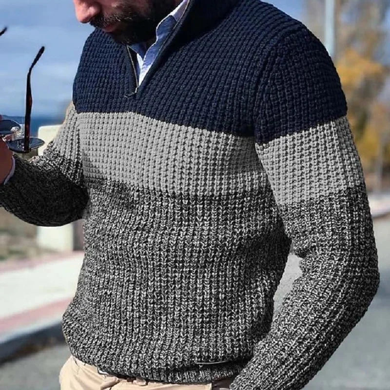 Robi Langarm Strickpullover