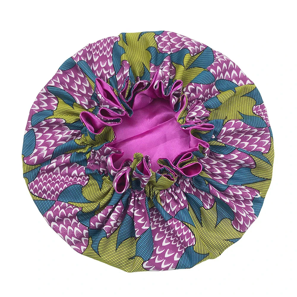 Helen - Stilvolle Satin Schlafhaube