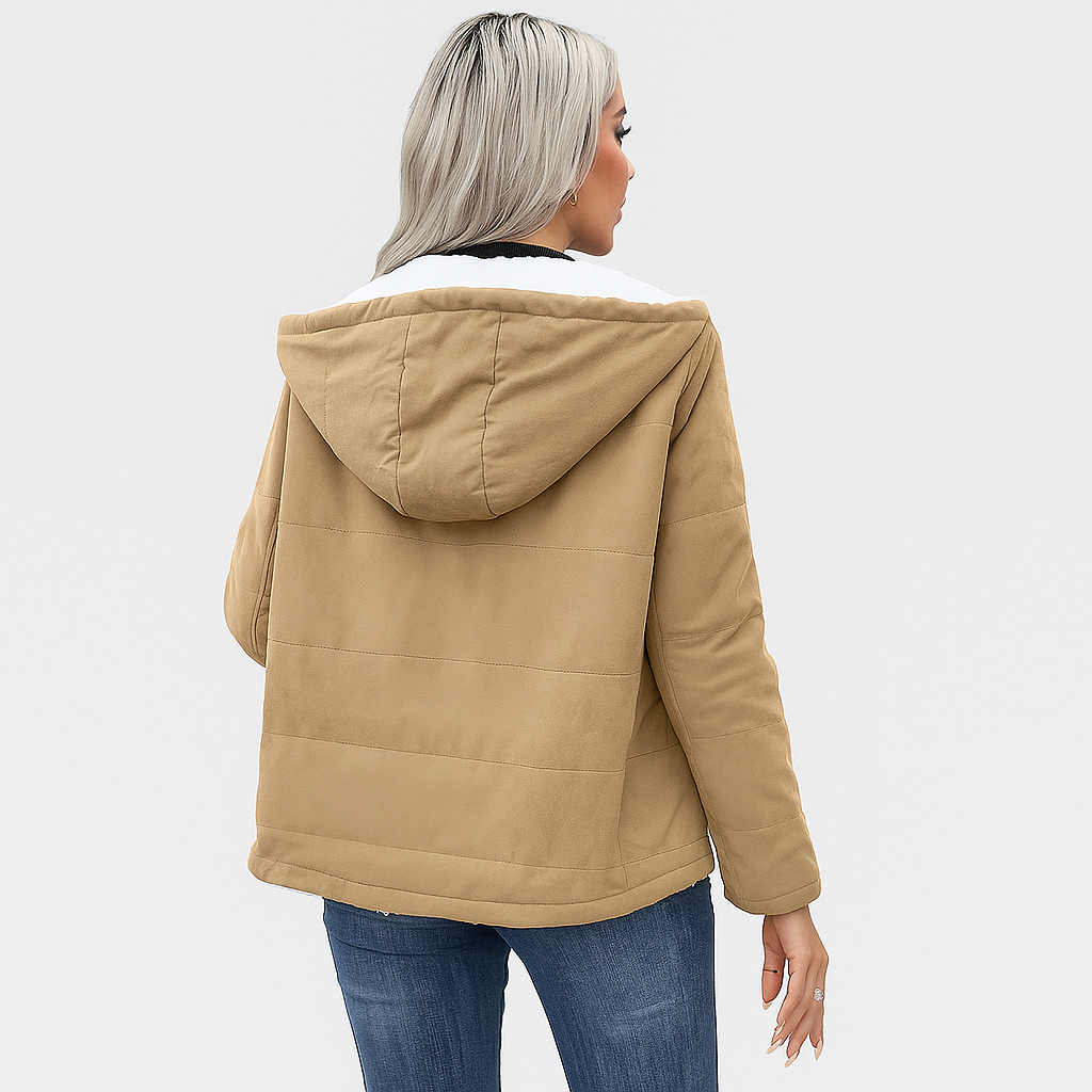 Seraphine | Leichter, eleganter Kapuzen-Wintermantel