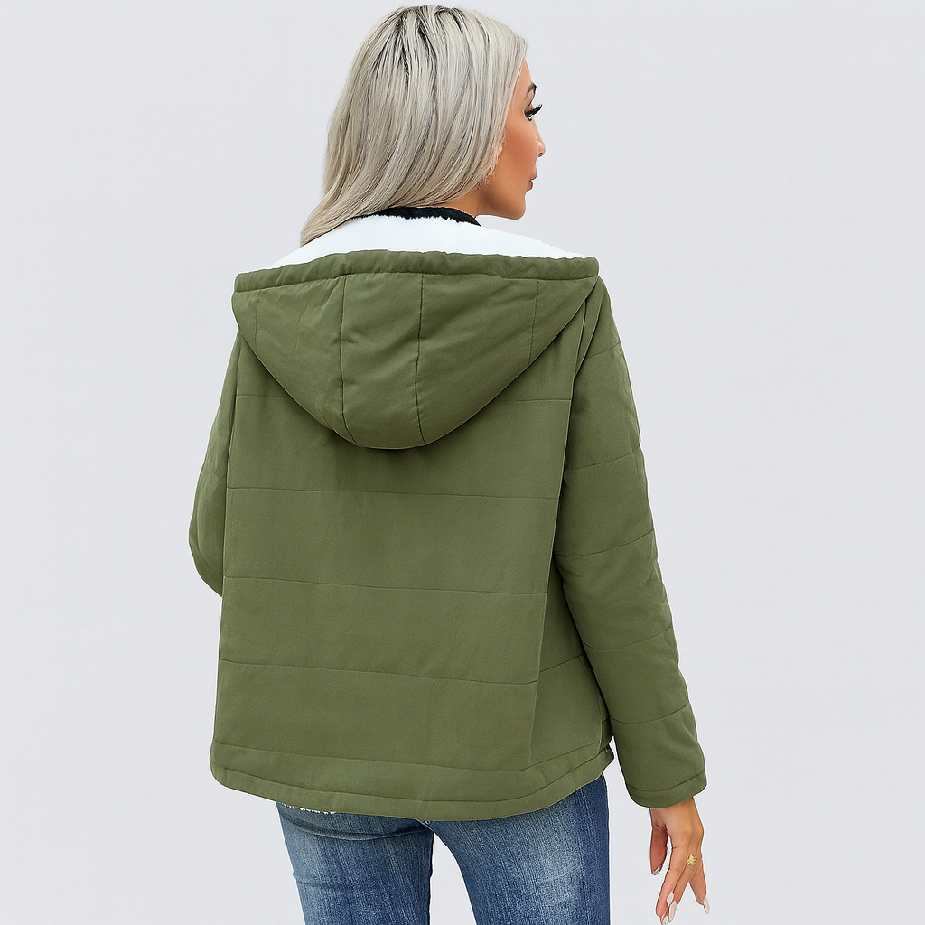 Seraphine | Leichter, eleganter Kapuzen-Wintermantel