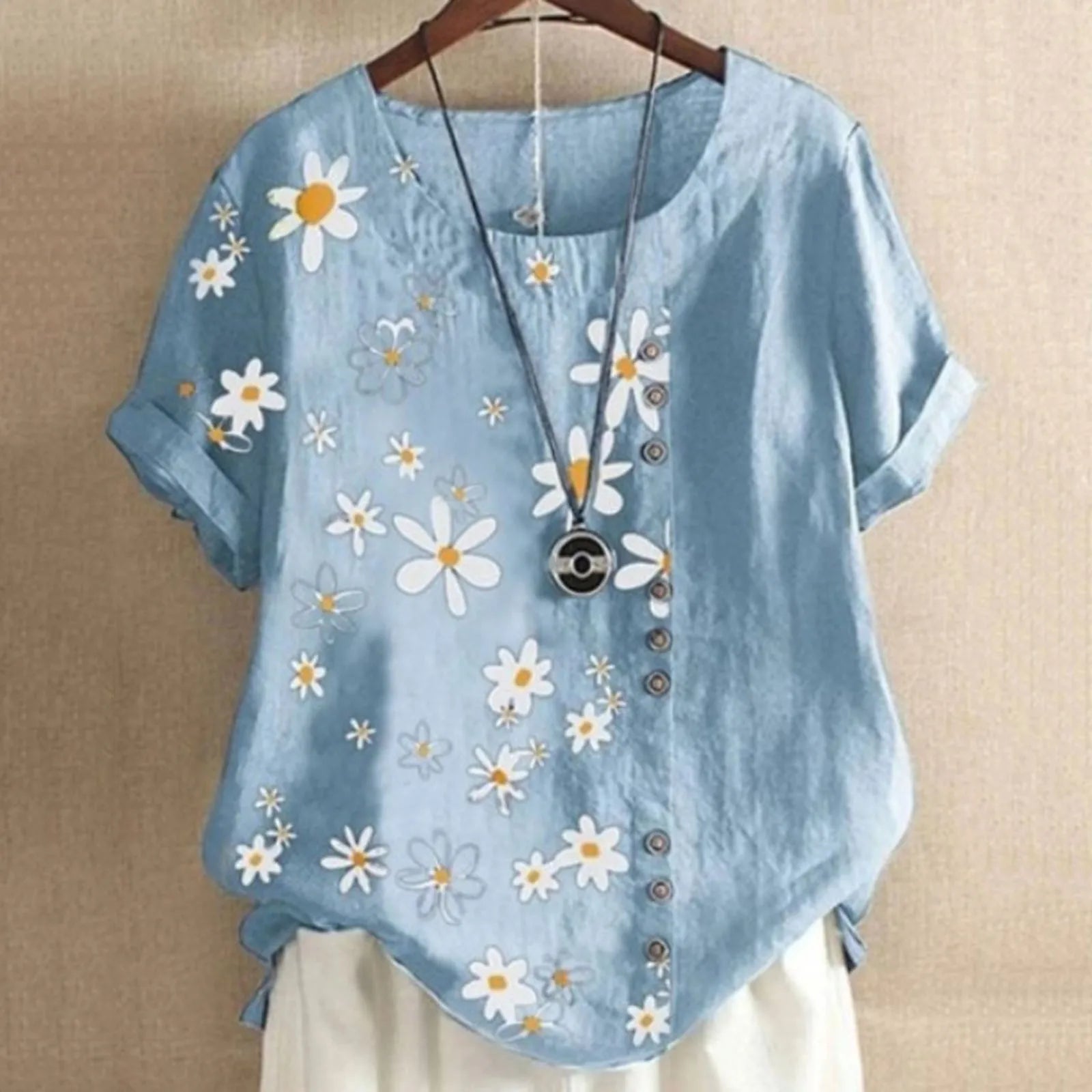 Blomstra – Elegante Damenbluse mit raffiniertem Stil