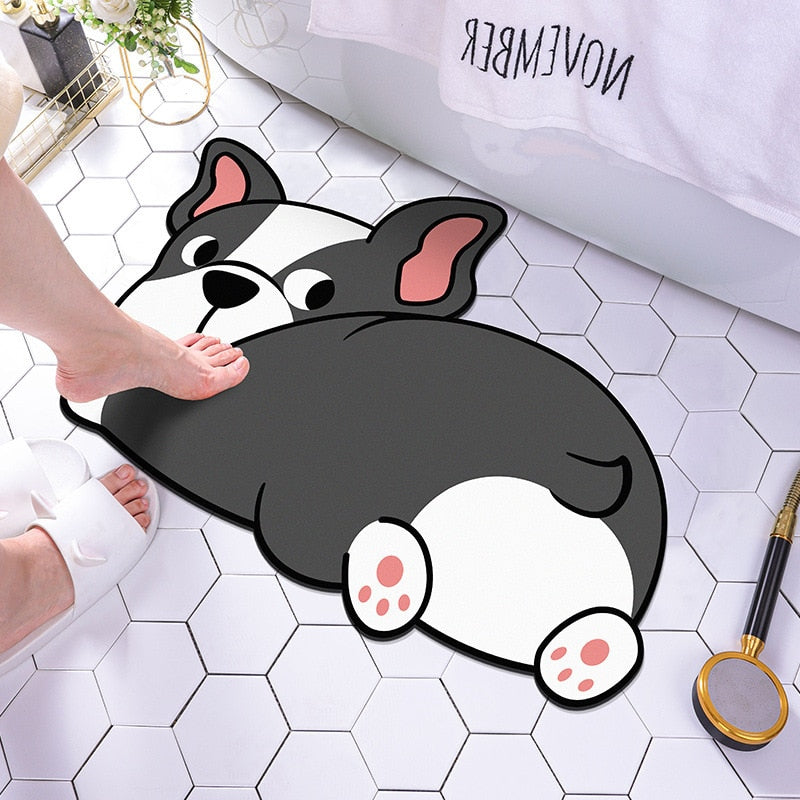 PawSoft - Hübsche und stilvolle Badvorleger mit Tiermotiven