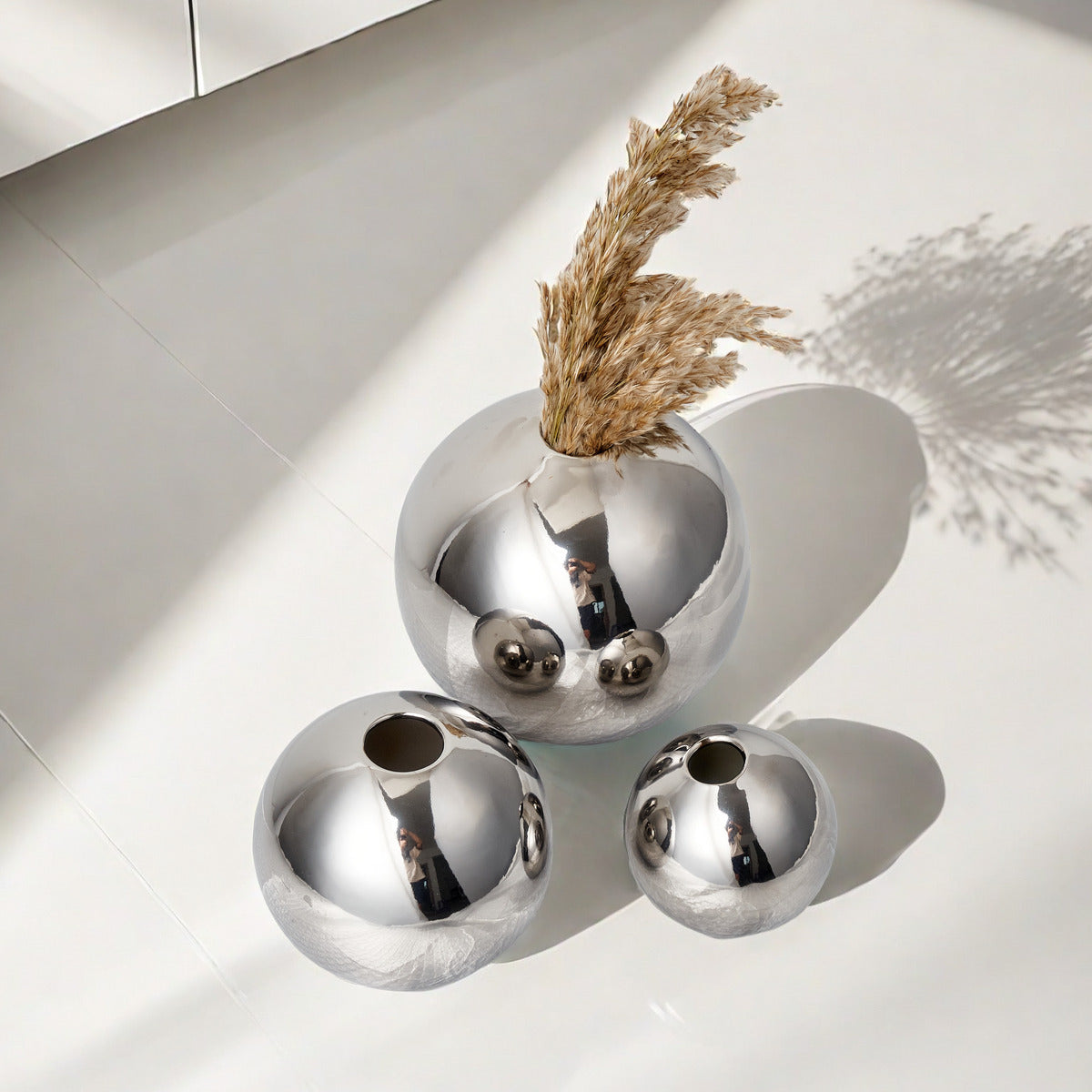 LivaForm runde dekorative Vase