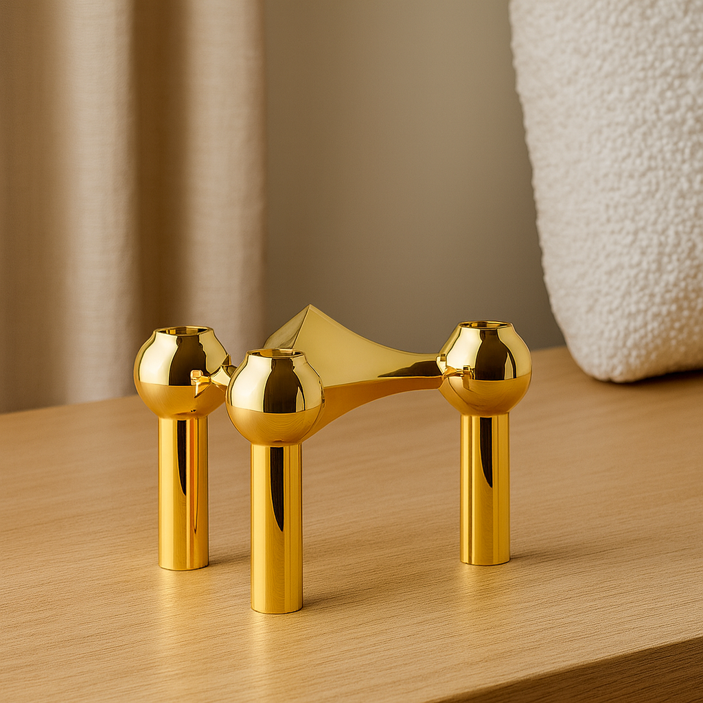 Silverscape | Moderner nordischer Kerzenständer