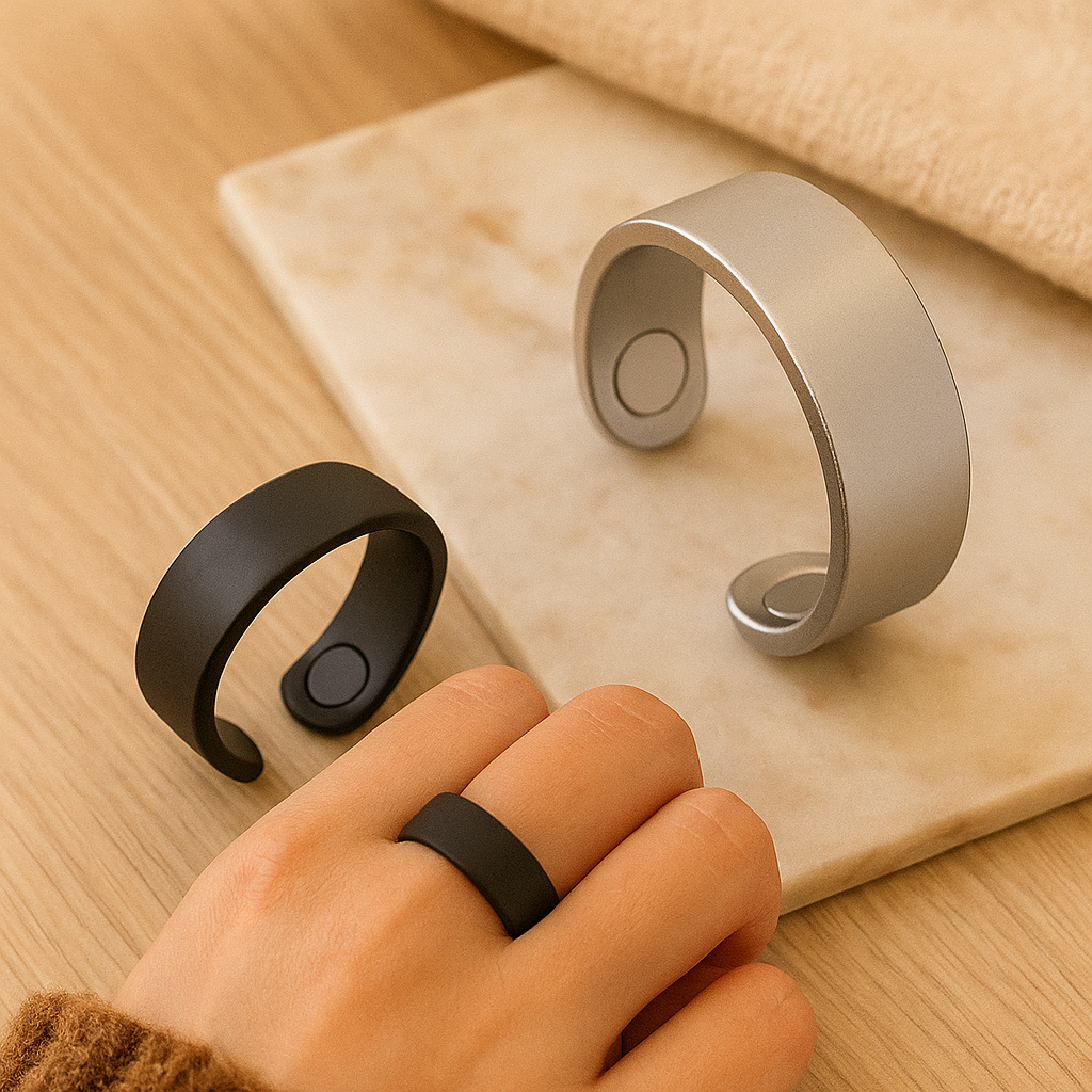 SnoreLessRings | Shiatsu Anti-Schnarch-Druckring-Set