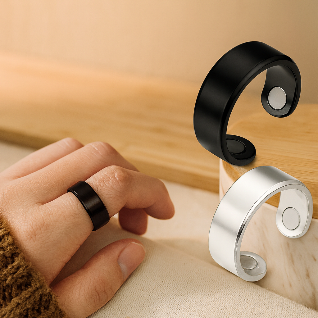 SnoreLessRings | Shiatsu Anti-Schnarch-Druckring-Set