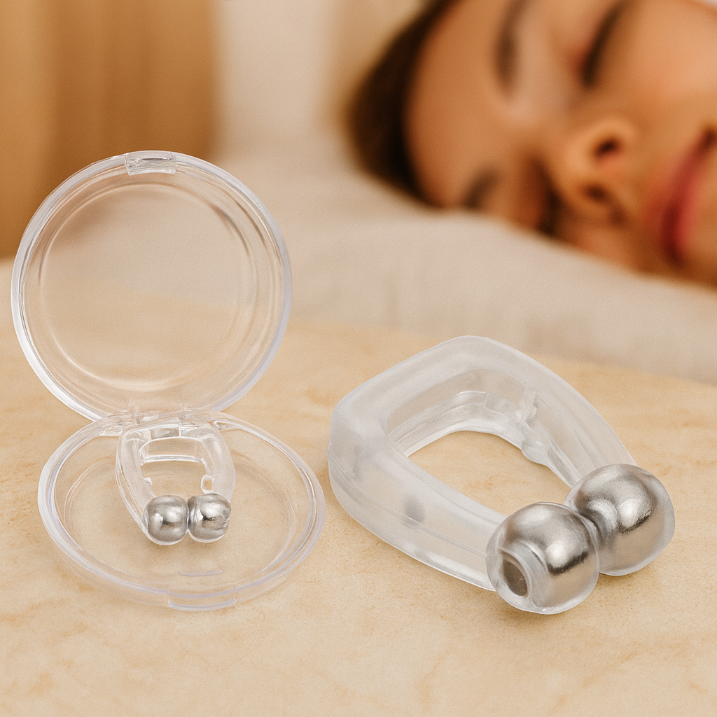 SomnoEase | Magnetischer Anti-Schnarch-Nasenclip