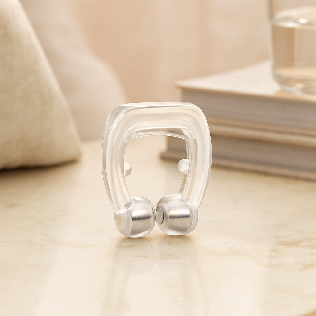 SomnoEase | Magnetischer Anti-Schnarch-Nasenclip