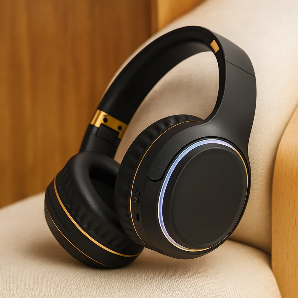 SonicGlow | Kabellose Kopfhörer mit Ambientebeleuchtung