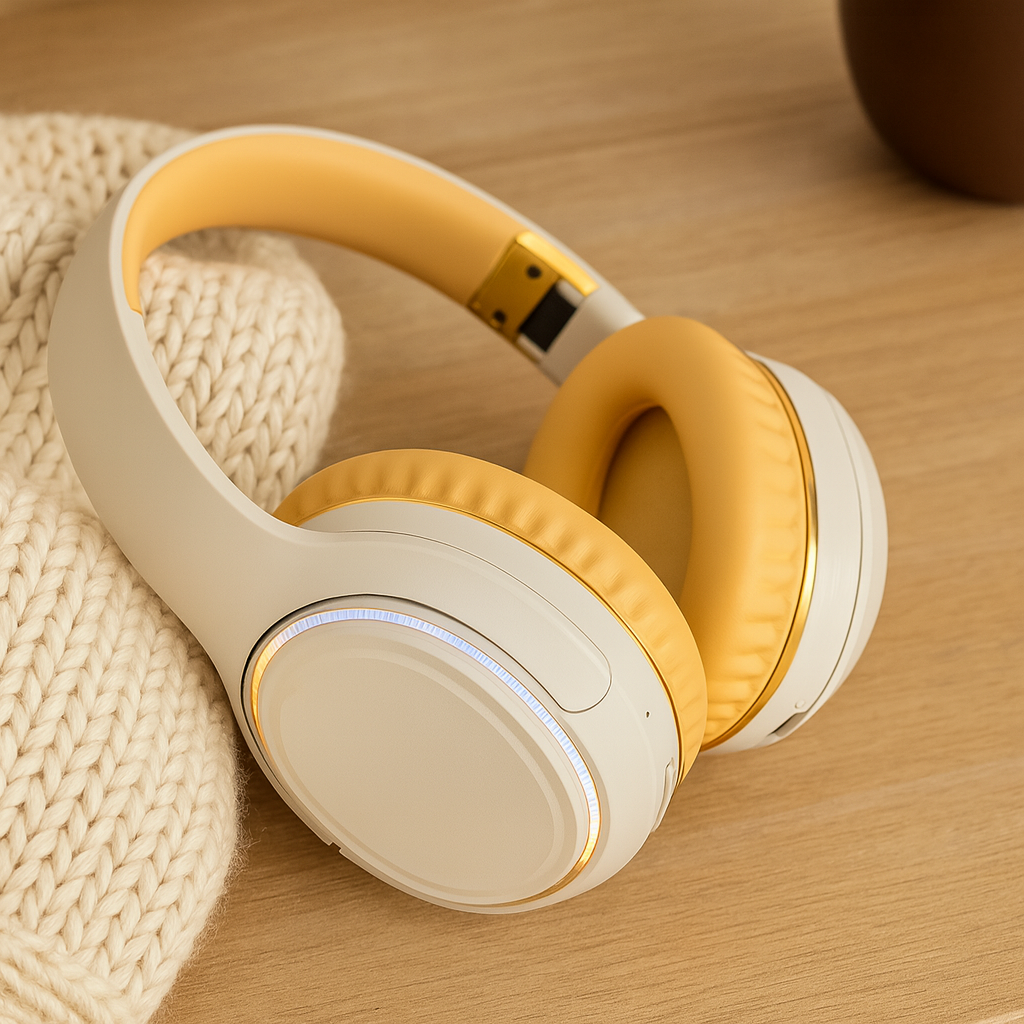 SonicGlow | Kabellose Kopfhörer mit Ambientebeleuchtung