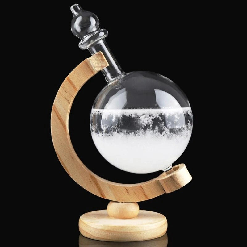 TempestGlobe – Eleganter Glas-Sturmvorhersager