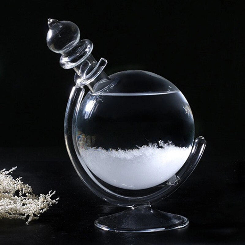 TempestGlobe – Eleganter Glas-Sturmvorhersager