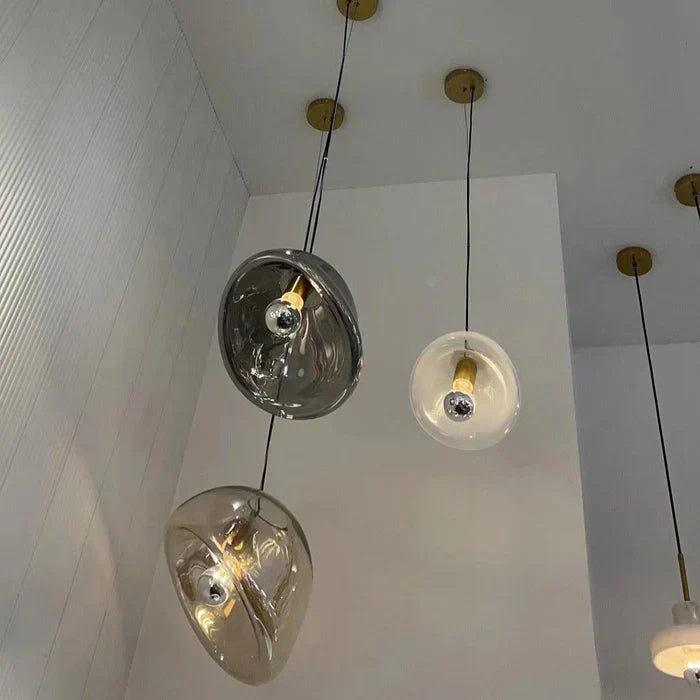 Dråbelux Elegante Glas-Pendelleuchte – Stilvolle Deckenbeleuchtung mit Sanftem Licht