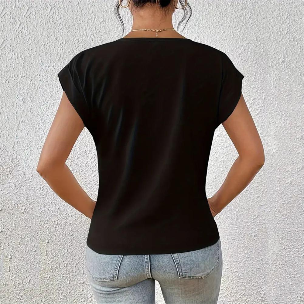 Sophia Elegant & Stilvoll V-Ausschnitt Shirt