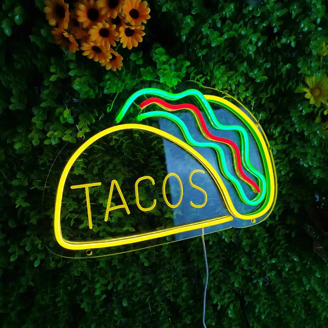 GlowBite Neon Fastfood Natlys – Schaffe eine trendige und lustige Atmosphäre