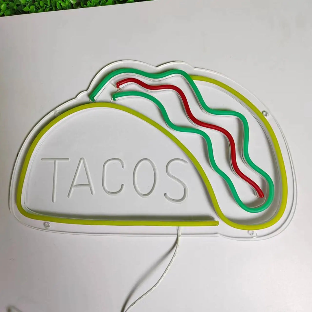 GlowBite Neon Fastfood Natlys – Schaffe eine trendige und lustige Atmosphäre