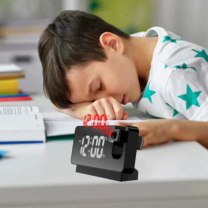 LumiTime Smart Projektionswecker mit LED-Display – Stilvoll und Praktisch