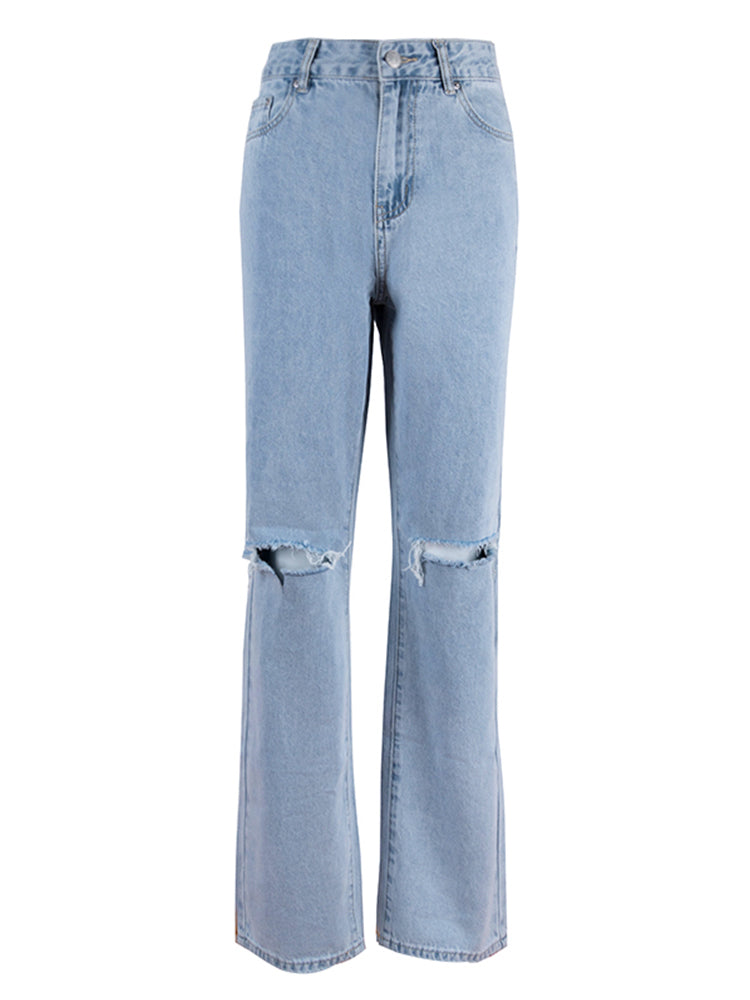 Stylische Baggy-Jeans für Damen