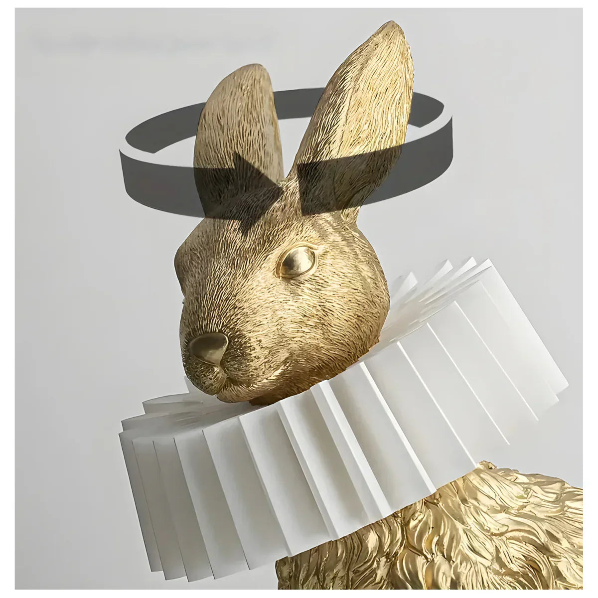 RabbitGleam - Künstlerische Moderne Kaninchen Tischlampe