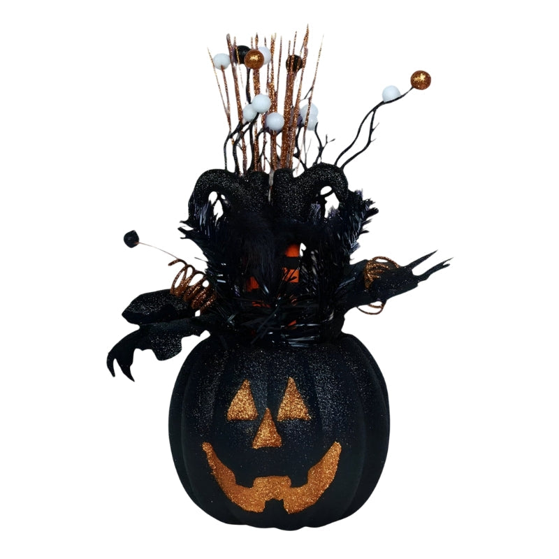 SpookSquash Halloween Kürbis-Deko – Festliche Herbstdekoration für Innen & Außen