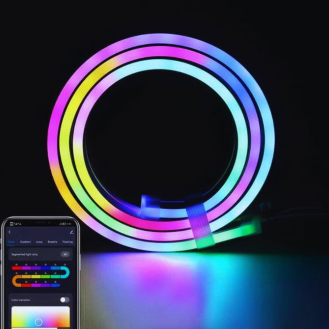 GlowAura Elegante LED-Lampe für die ultimative Wohnkultur