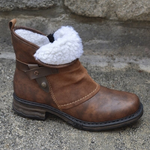 Dianne Fleece-Futter Stiefel mit rutschfester Sohle