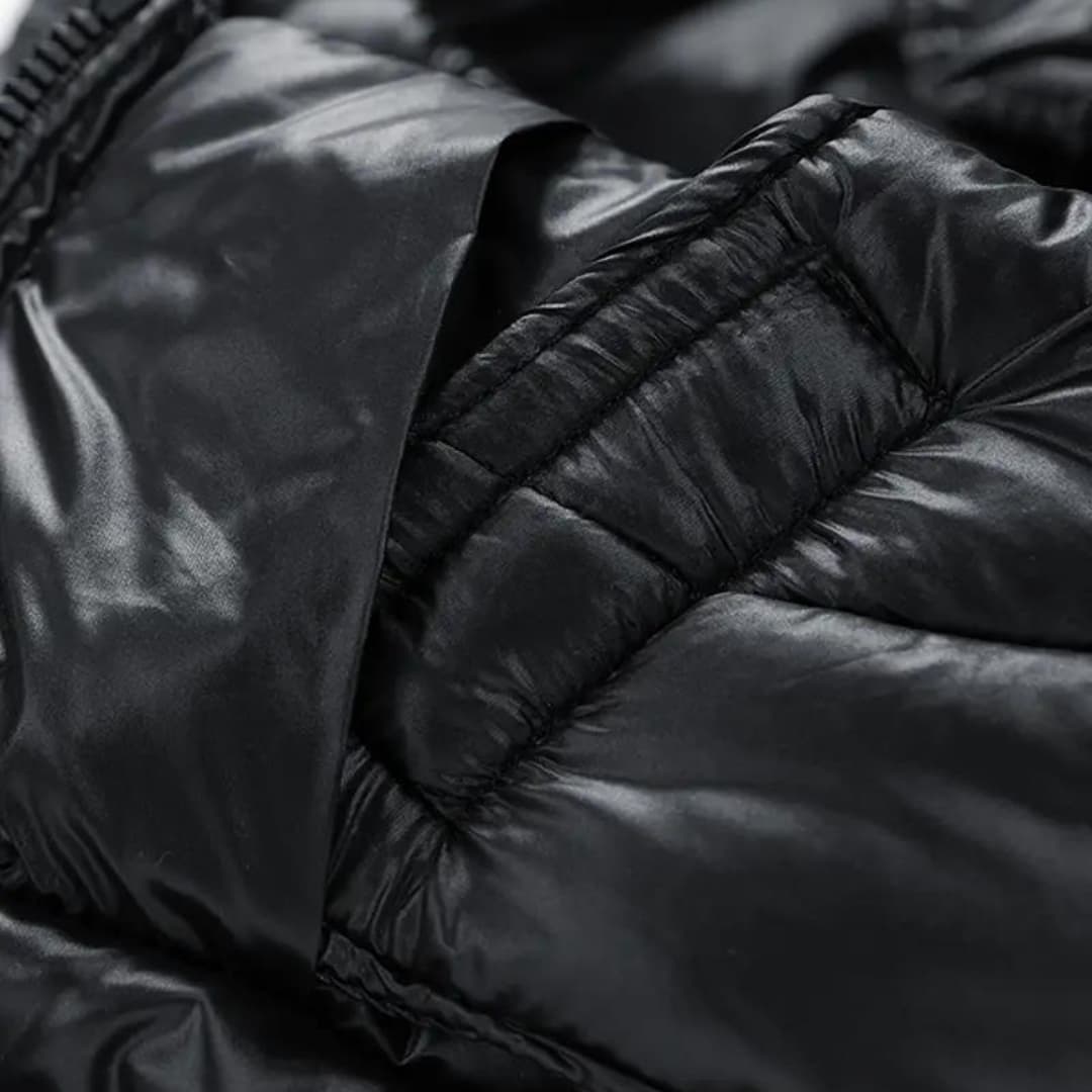 Robert Winddichte Kapuzen-Pufferjacke