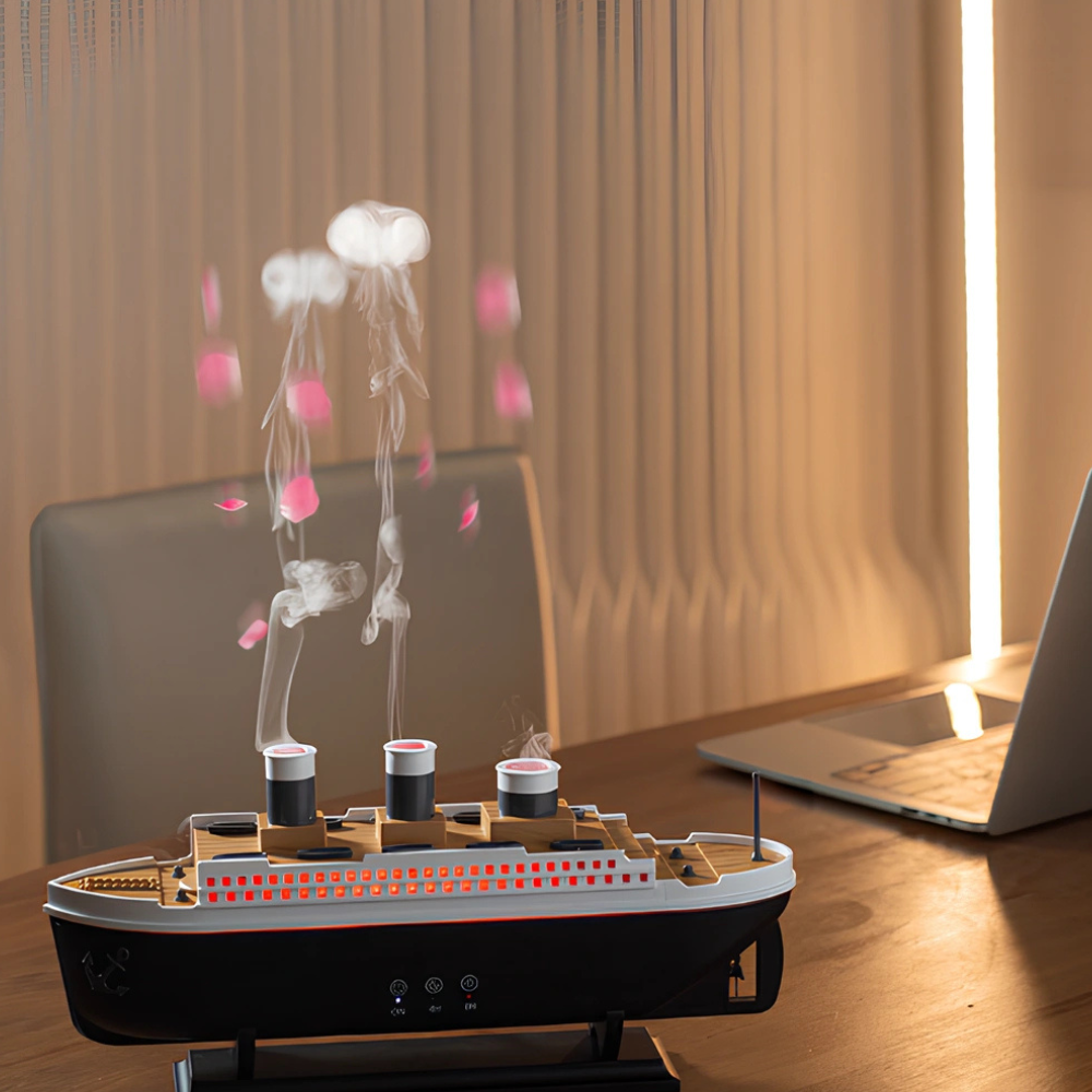 Titanische LED Schiffsleuchte mit Fernbedienung und Decke