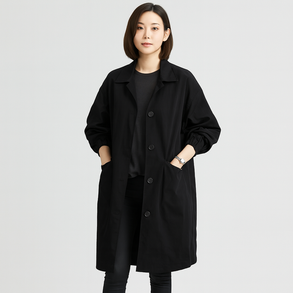 Vellora | Eleganter, wasserdichter Trenchcoat