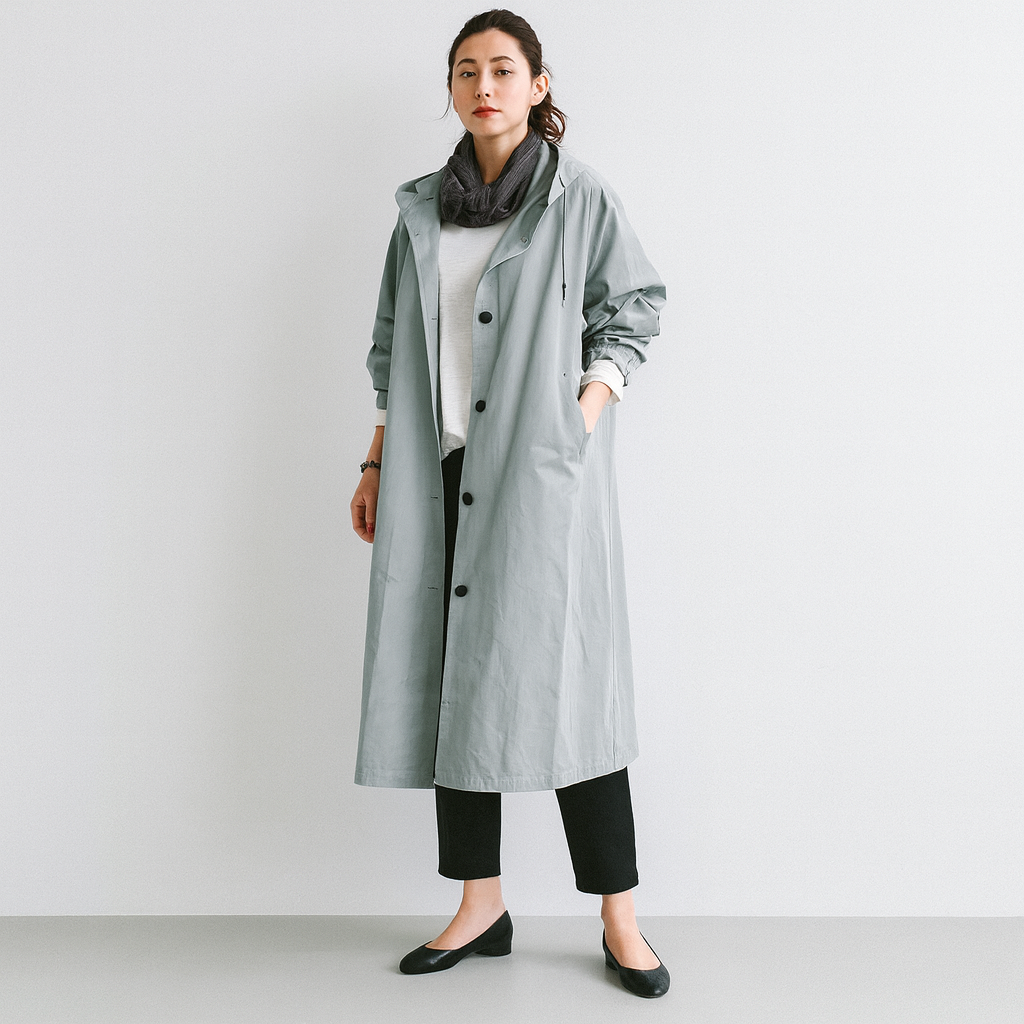 Vellora | Eleganter, wasserdichter Trenchcoat