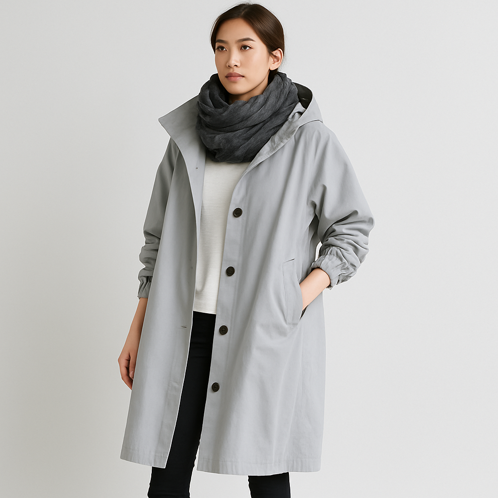 Vellora | Eleganter, wasserdichter Trenchcoat