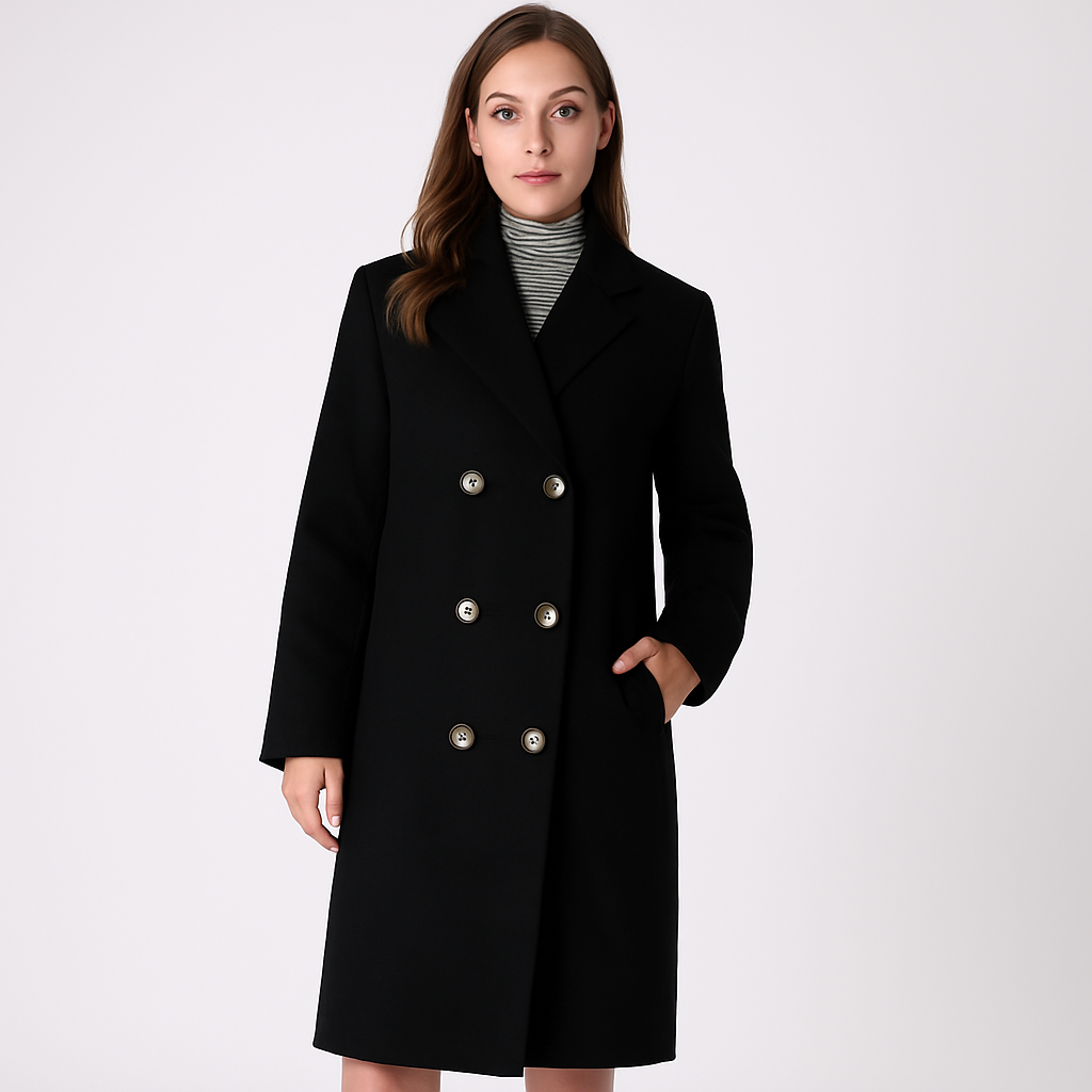 Victoria | Luxuriöser, langer, locker geschnittener Mantel