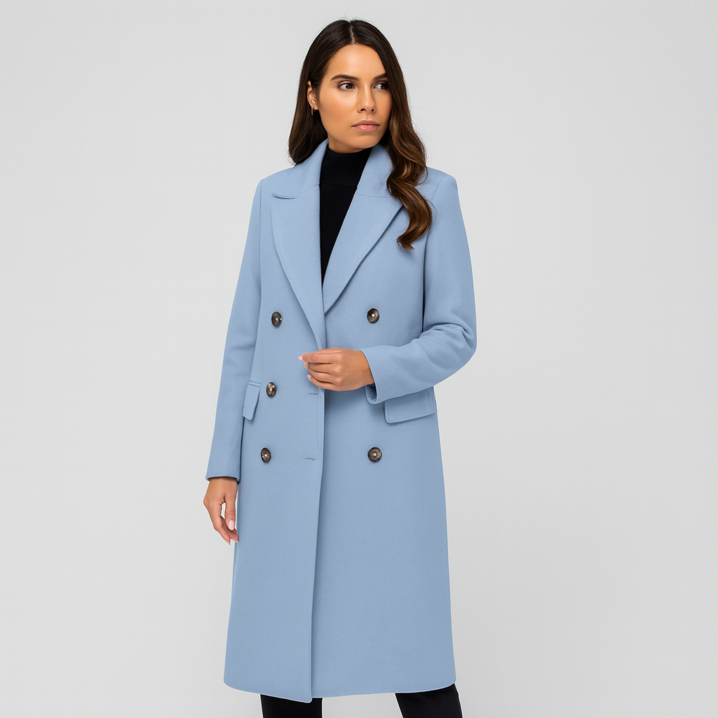 Victoria | Luxuriöser, langer, locker geschnittener Mantel