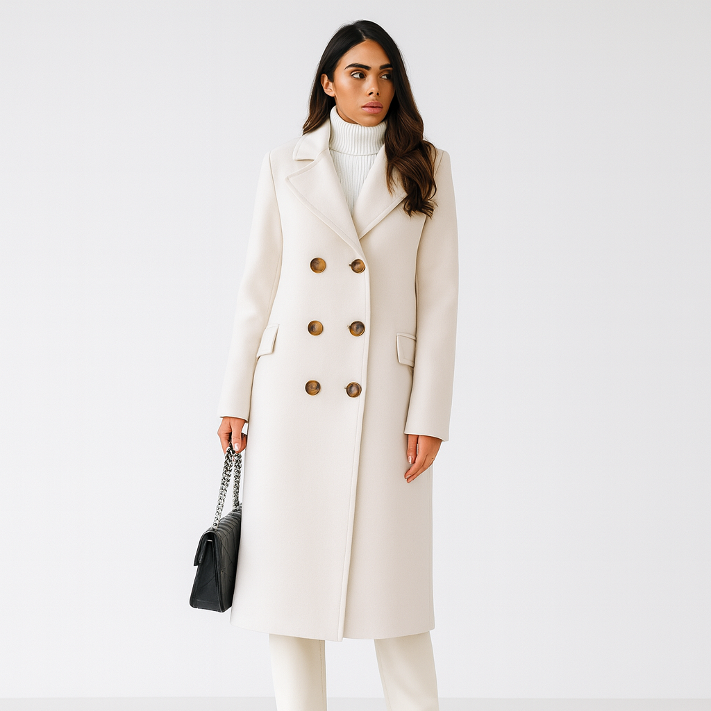 Victoria | Luxuriöser, langer, locker geschnittener Mantel