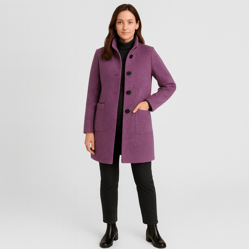 Virella | Oversize-Mantel aus hochwertiger Wollmischung