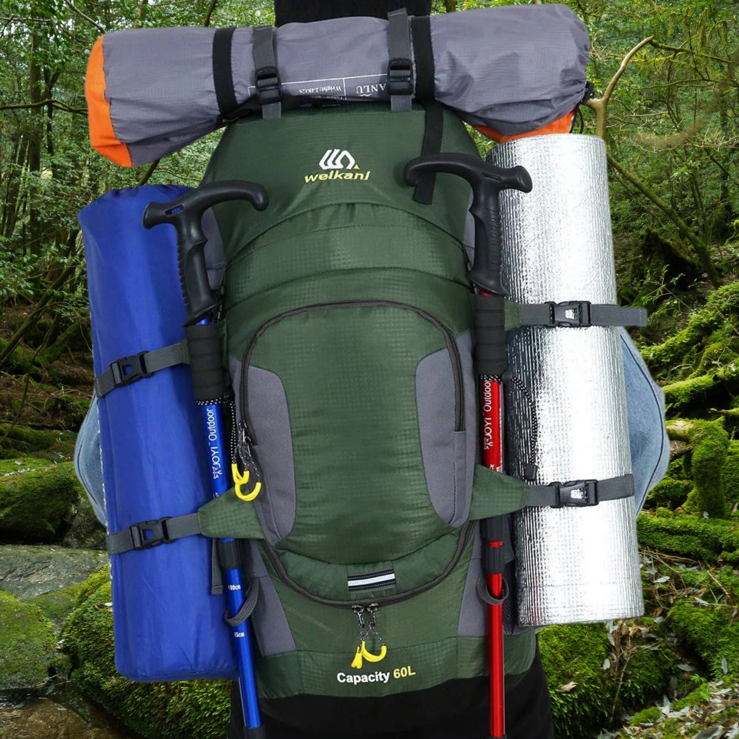 AdventurePack - Wasserdichter Rucksack für schwere Lasten