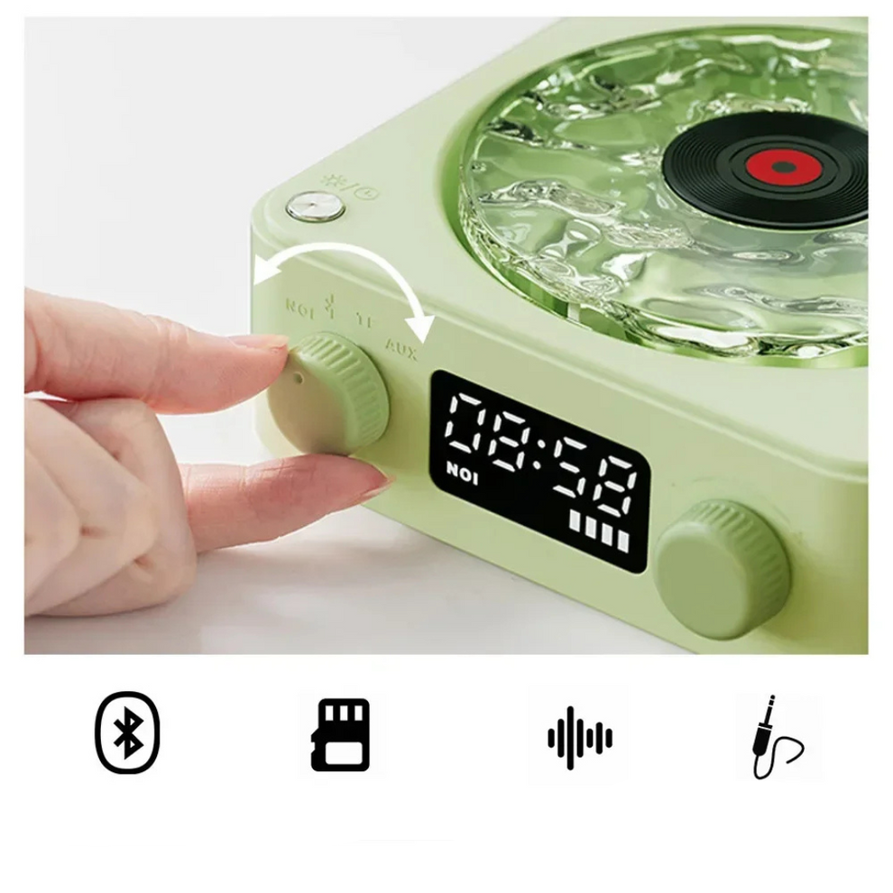 SpinTime - Vintage-inspiriertes Uhr mit modernen Klangfunktionen